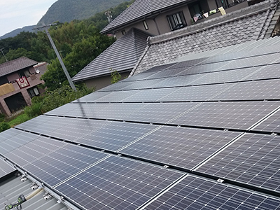 太陽光発電大阪施工事例