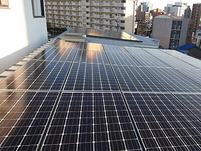 太陽光発電大阪施工事例